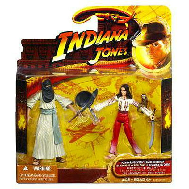 Indiana Jones Action Figure 2-Pack Marion Ravenwood and Cairo Henchman 